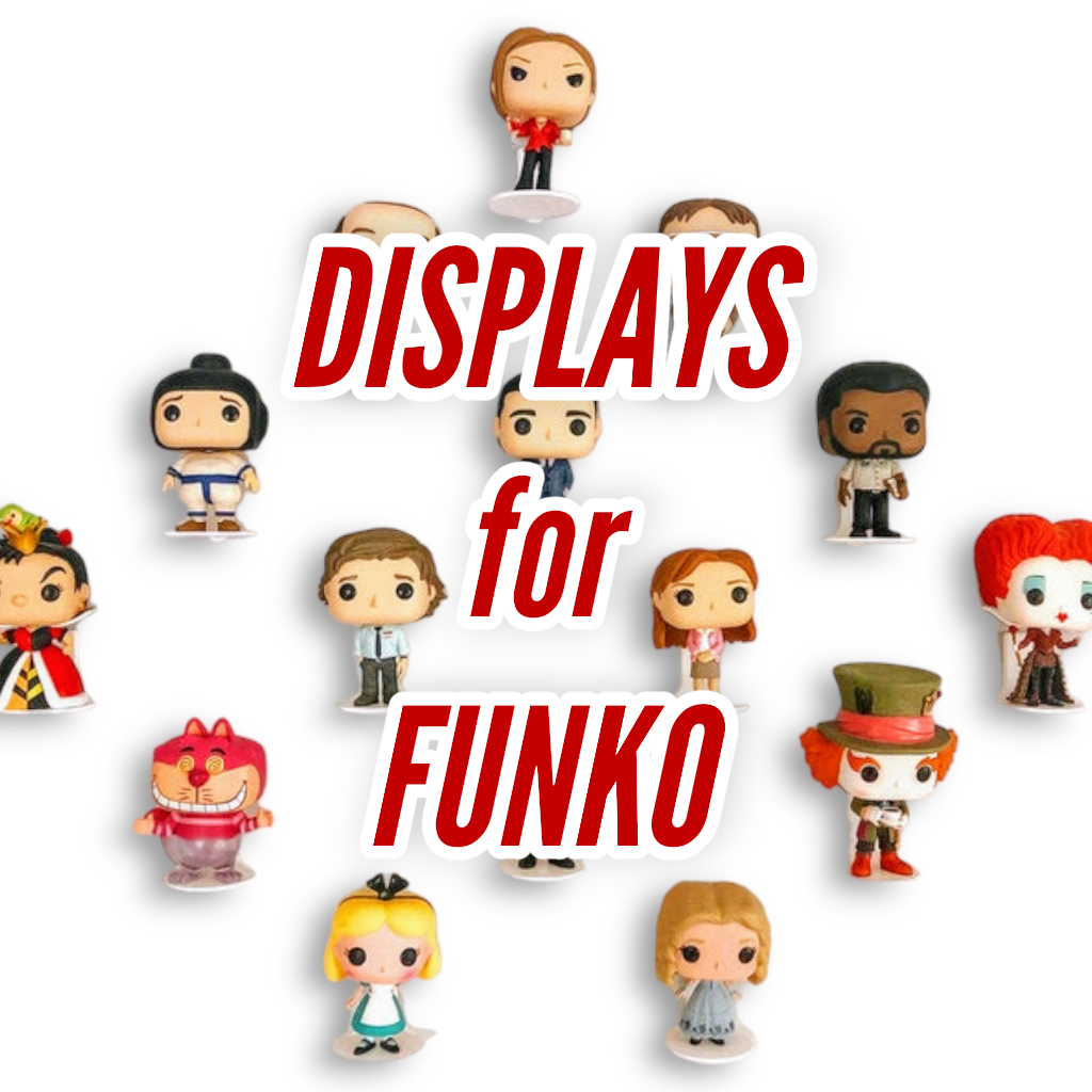 Display solutions and options for showing off your Funko Pop collection, whether in-box or out of box!