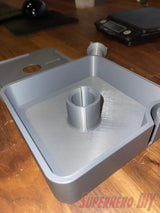 1” Label Dispenser with removable cover | 3D-printed sticker label holder - Superhero DIY