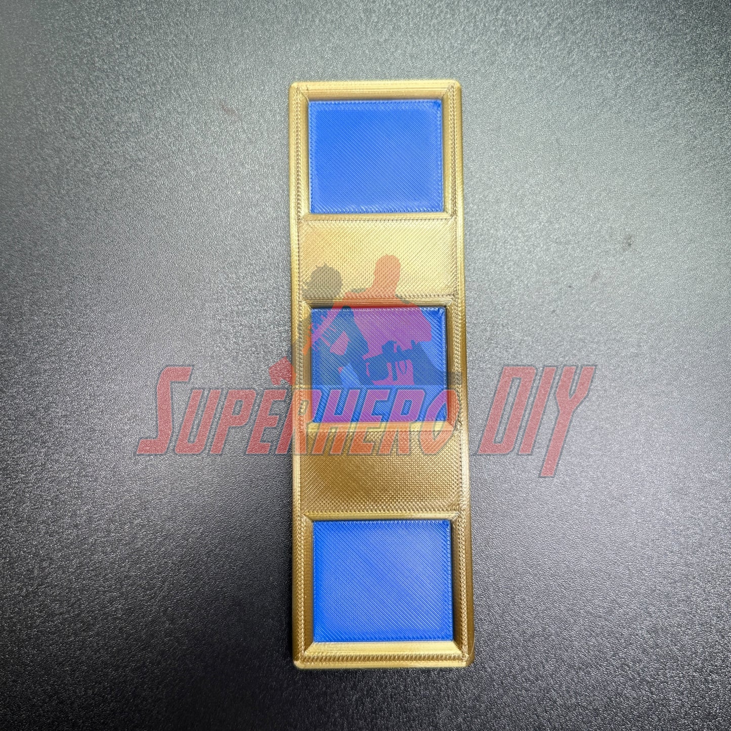 3D-printed US Navy Warrant Officer Rank | Multiple sizes available | USN CWO rank insignia replica on display