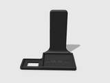 Floating shelf mount for Bitty Pop Arcade cabinet, designed for space-saving display of figures and boxes.