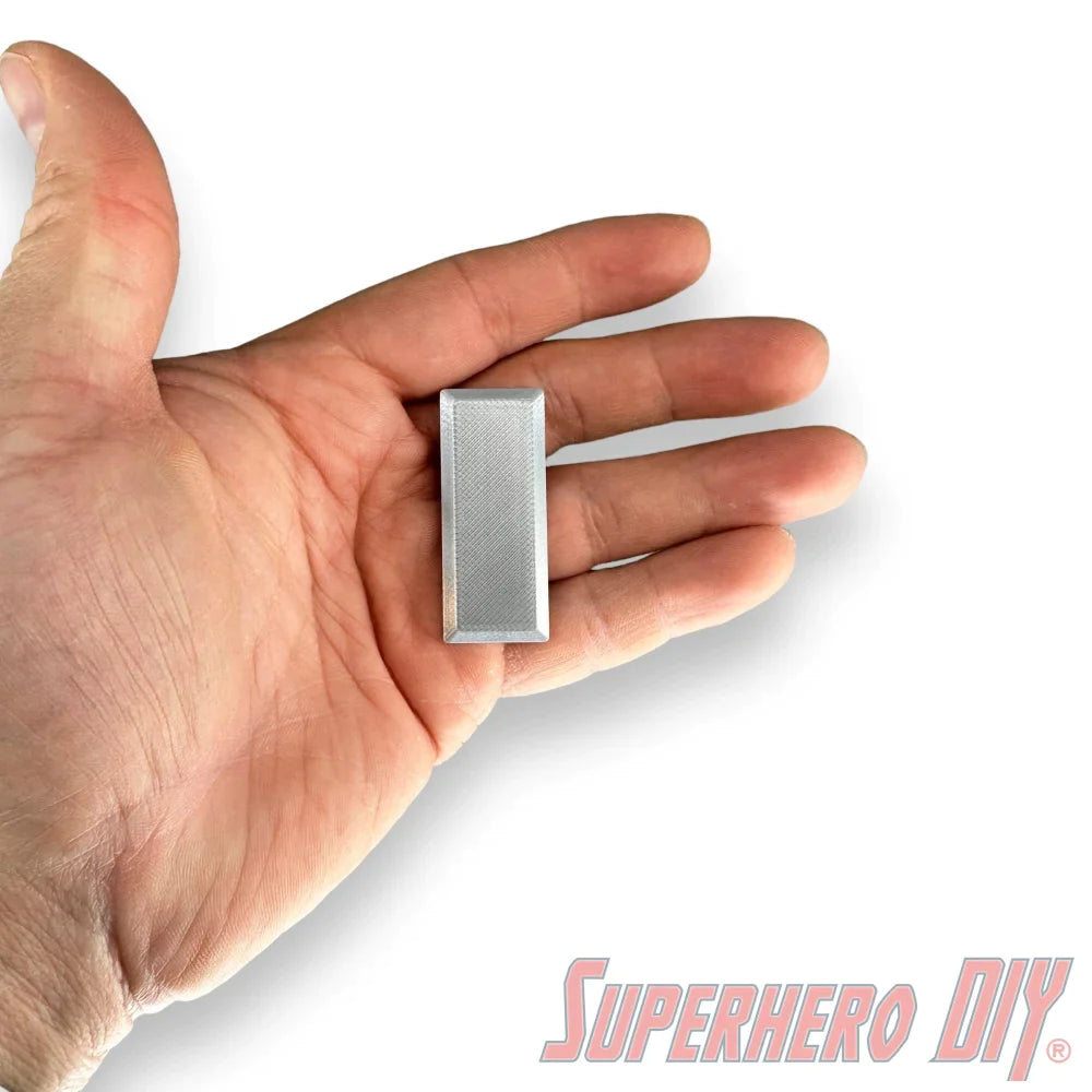 1st Lieutenant Rank | LT Junior Grade US Military Officer Rank Insignia | Authentic rank - multiple sizes! - Superhero DIY