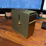 2” Label Dispenser with removable cover | 3D-printed sticker label holder - Superhero DIY