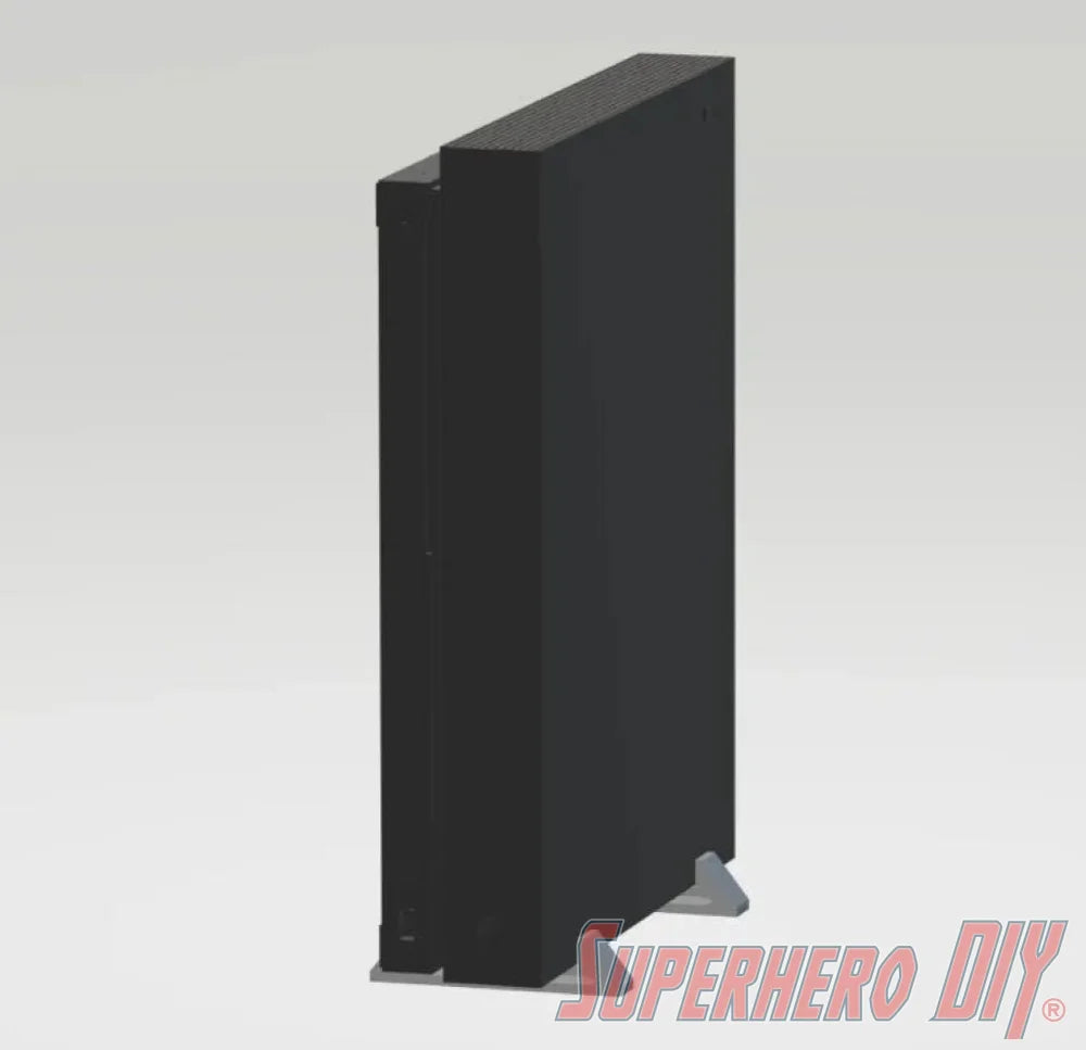 2-PACK Vertical Stand for XBox One X | Keep your XBOX One X upright and save space with this vertical stand | Feet for XBOX - Superhero DIY