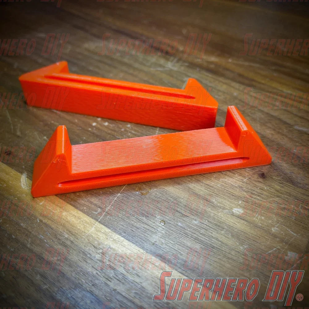 2-PACK Vertical Stand for XBox One X | Keep your XBOX One X upright and save space with this vertical stand | Feet for XBOX - Superhero DIY