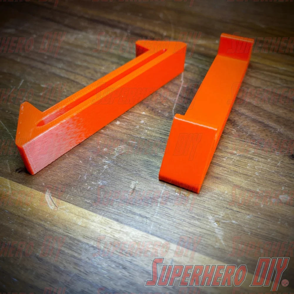 2-PACK Vertical Stand for XBox One X | Keep your XBOX One X upright and save space with this vertical stand | Feet for XBOX - Superhero DIY