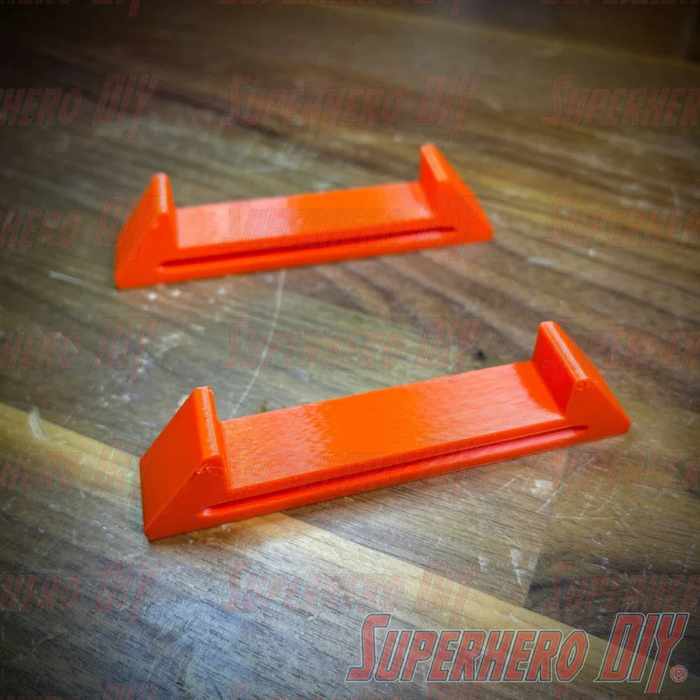 2-PACK Vertical Stand for XBox One X | Keep your XBOX One X upright and save space with this vertical stand | Feet for XBOX - Superhero DIY