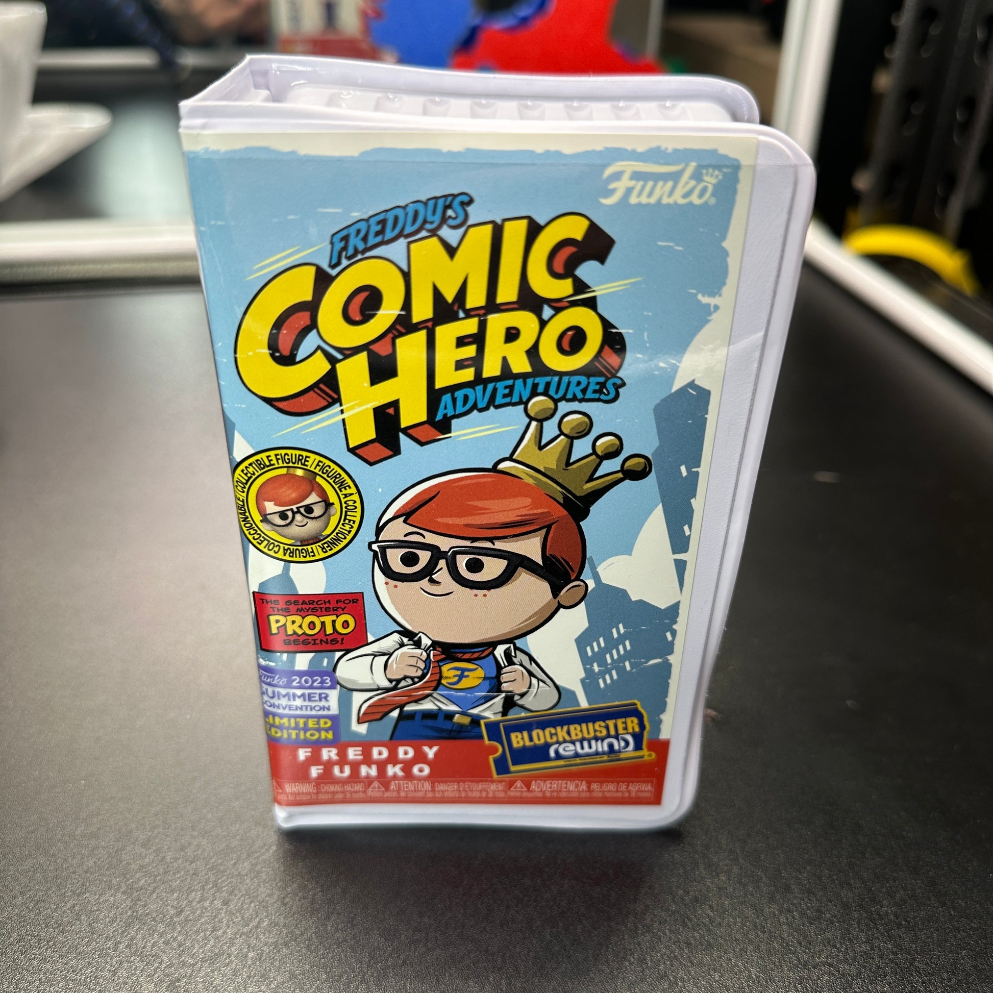 Funko Pop Rewind Comic Book Hero Freddy Funko for sale - Superhero DIY