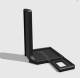 Floating shelf for Bitty Pop Arcade cabinet providing storage for figures and boxes.