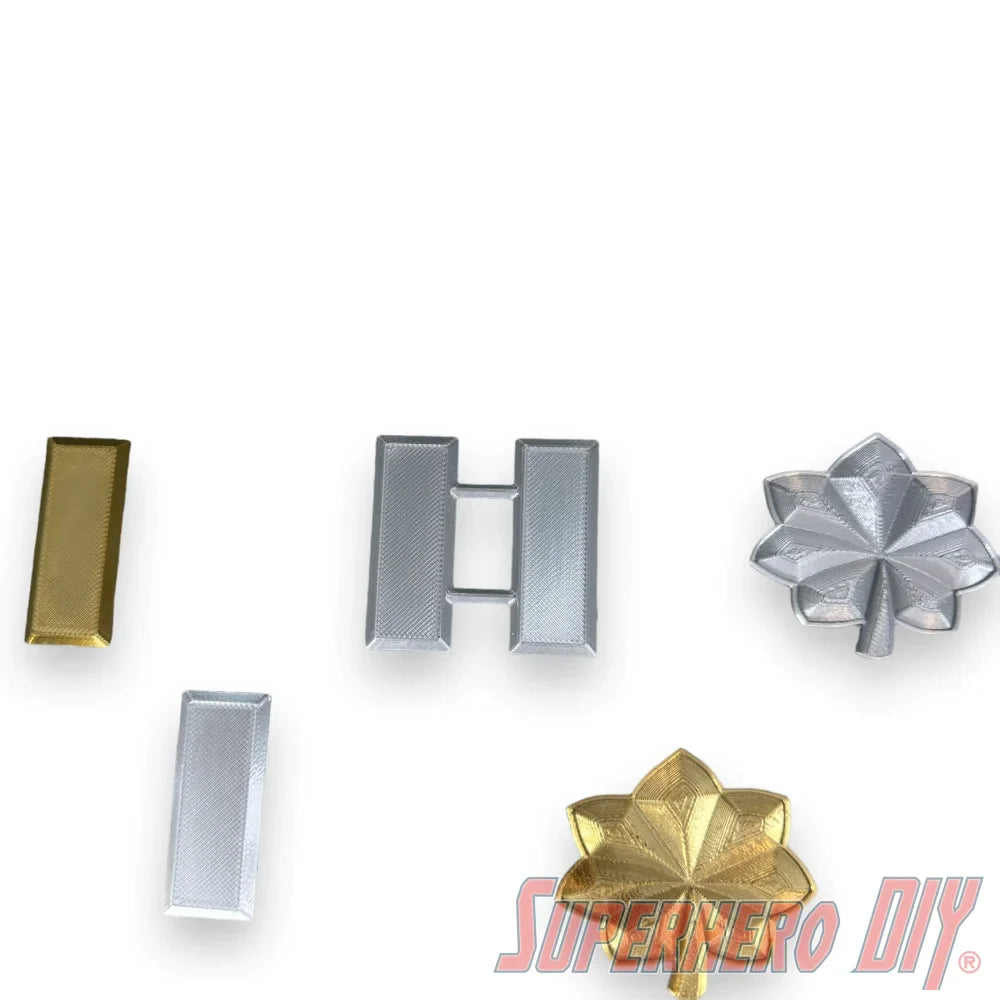 2nd Lieutenant Rank | Ensign US Military Officer Rank Insignia | Authentic rank - multiple sizes! - Superhero DIY