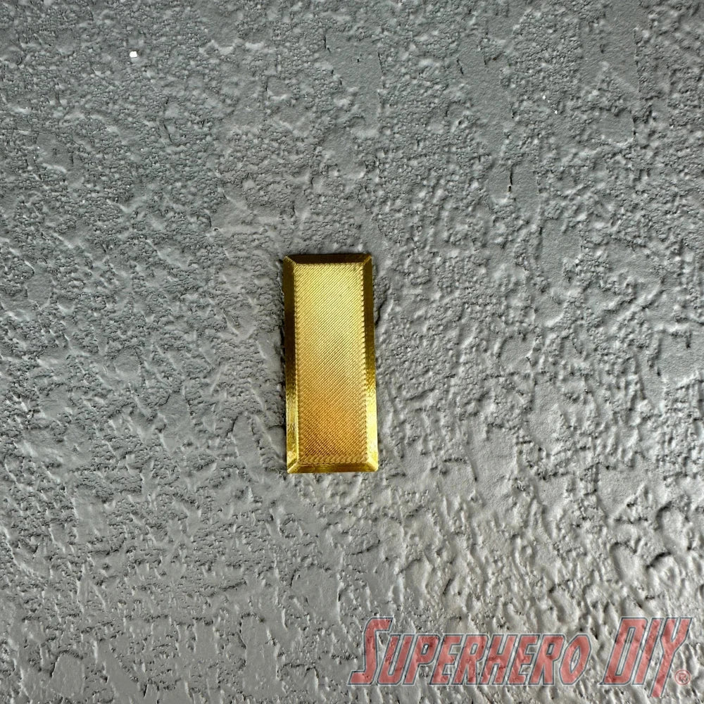 2nd Lieutenant Rank | Ensign US Military Officer Rank Insignia | Authentic rank - multiple sizes! - Superhero DIY