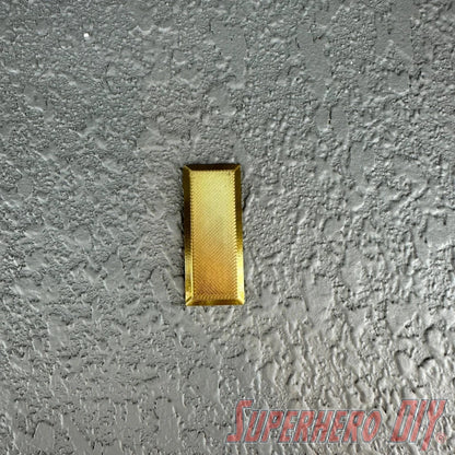 2nd Lieutenant Rank | Ensign US Military Officer Rank Insignia | Authentic rank - multiple sizes! - Superhero DIY