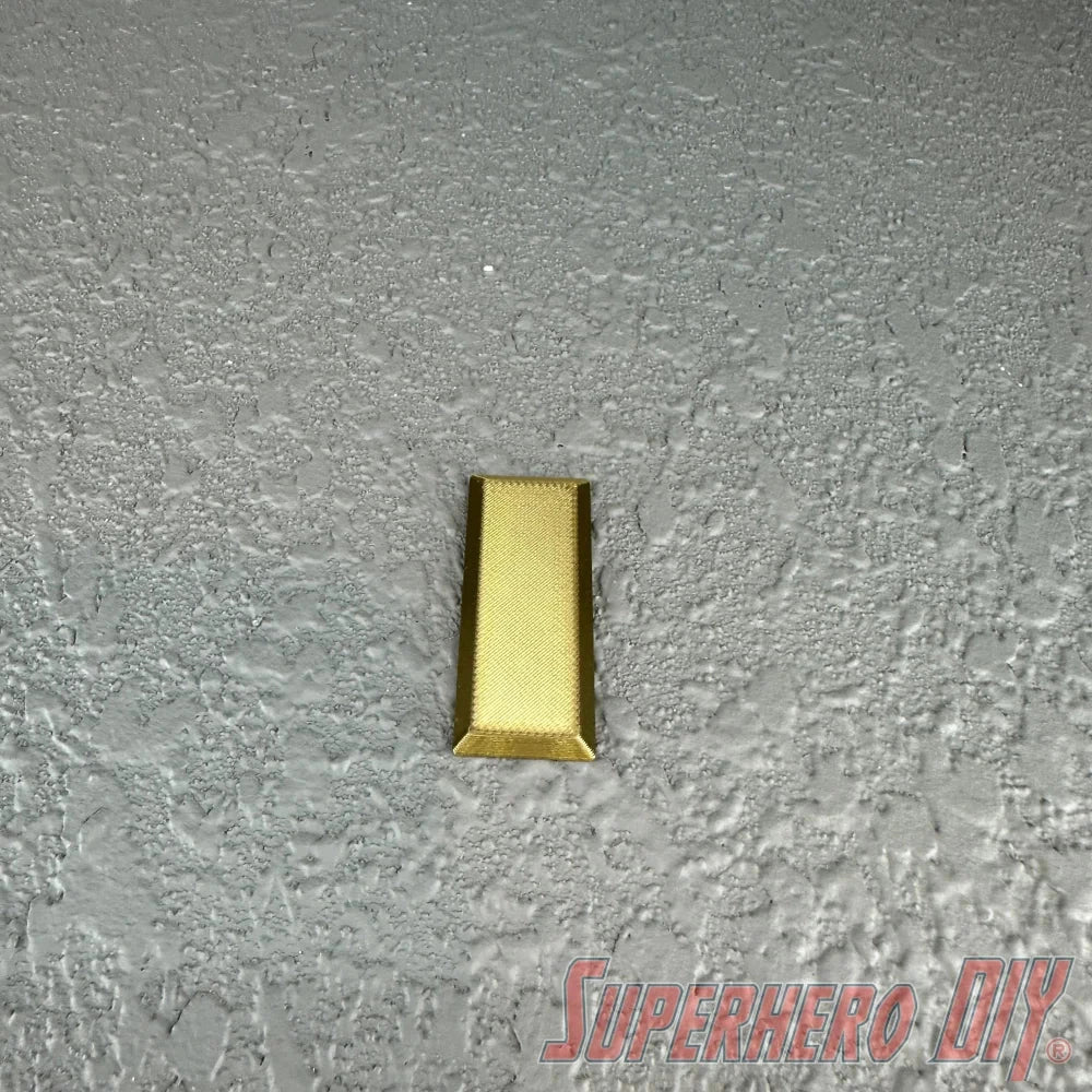 2nd Lieutenant Rank | Ensign US Military Officer Rank Insignia | Authentic rank - multiple sizes! - Superhero DIY