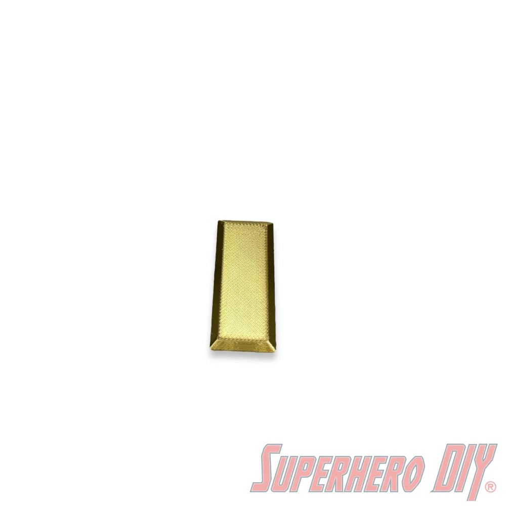 2nd Lieutenant Rank | Ensign US Military Officer Rank Insignia | Authentic rank - multiple sizes! - Superhero DIY