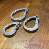 3-PACK Cable Ratchets | SUPER COOL 3D-printed Ratchet Cable Clamp Organizers! Get your cords in order with these ratchet-style cord wraps - Superhero DIY