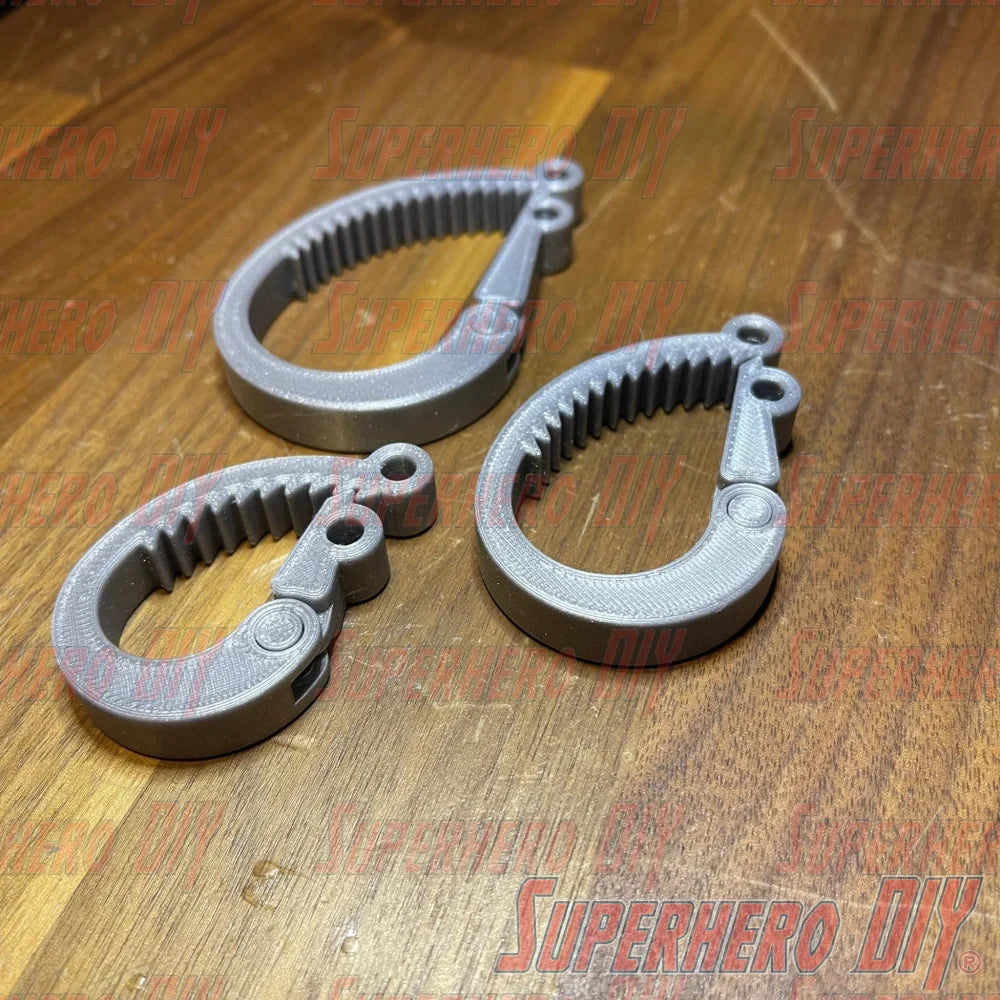 3-PACK Cable Ratchets | SUPER COOL 3D-printed Ratchet Cable Clamp Organizers! Get your cords in order with these ratchet-style cord wraps - Superhero DIY