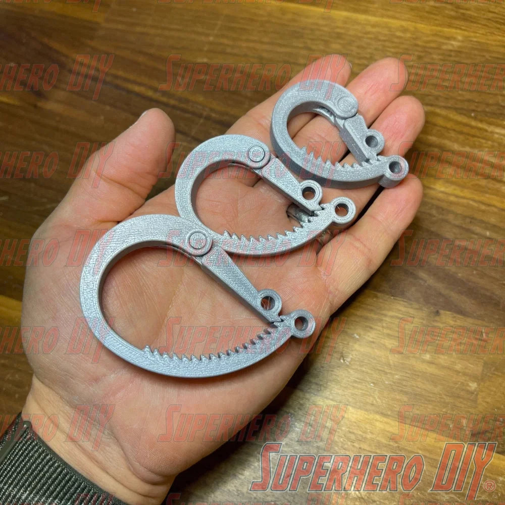 3-PACK Cable Ratchets | SUPER COOL 3D-printed Ratchet Cable Clamp Organizers! Get your cords in order with these ratchet-style cord wraps - Superhero DIY