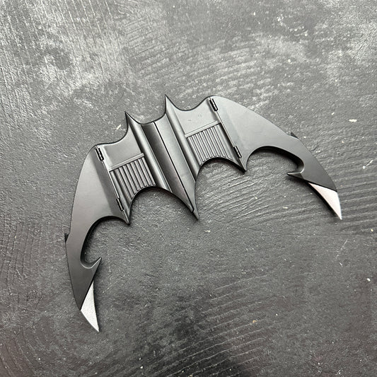 NECA BATMAN 1989 Folding Magnetic Batarang (LOOSE) displayed on a dark background.