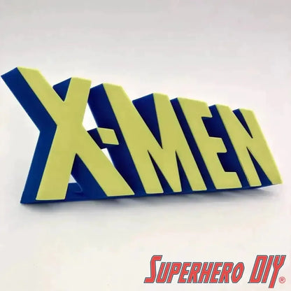 3D-PRINTABLE Classic X-Men Comic Logo | Free-standing 3D X-MEN logo DIGITAL STL FILE - Superhero DIY