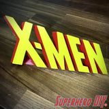 3D-PRINTABLE Classic X-Men Comic Logo | Free-standing 3D X-MEN logo DIGITAL STL FILE - Superhero DIY