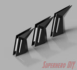 3D PRINTABLE DIGITAL STL FILE | Batman TDK Gauntlet Fins | Fins for Gauntlets - Superhero DIY