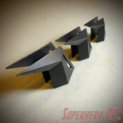 3D PRINTABLE DIGITAL STL FILE | Batman TDK Gauntlet Fins | Fins for Gauntlets - Superhero DIY