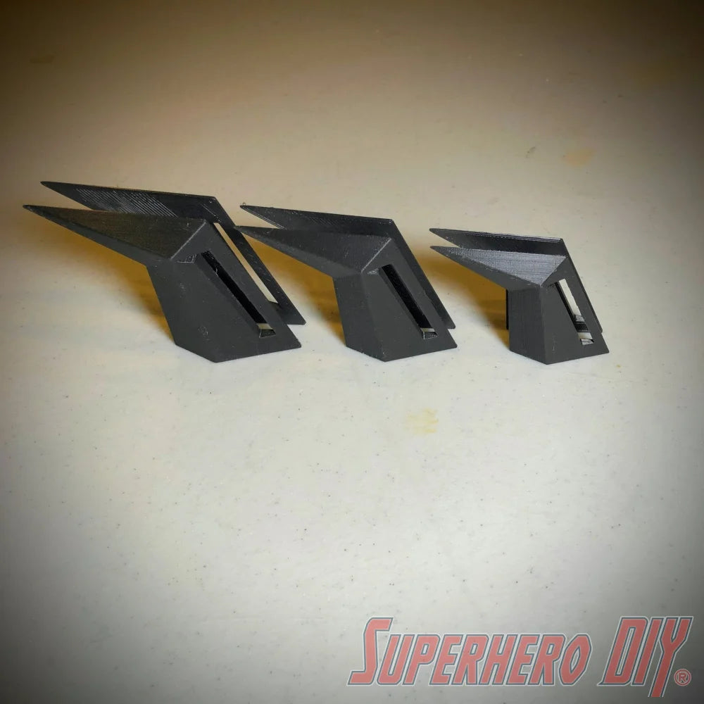 3D PRINTABLE DIGITAL STL FILE | Batman TDK Gauntlet Fins | Fins for Gauntlets - Superhero DIY