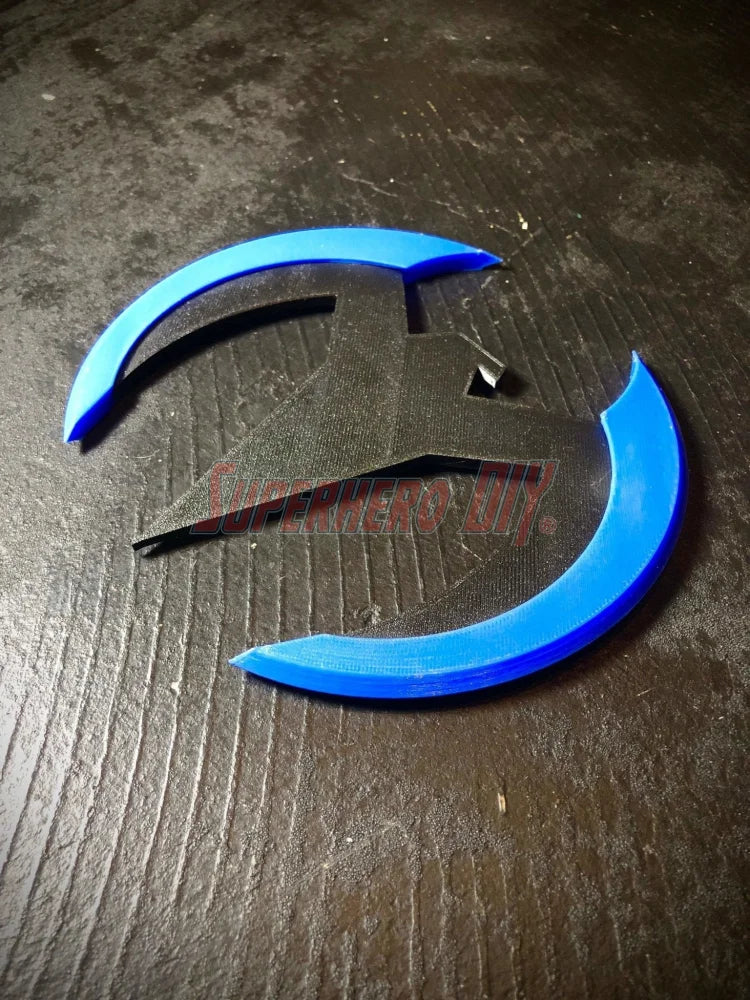 Night Bird Guy Wing Throwie Thing / Wingalingding / Bird logo - Superhero DIY