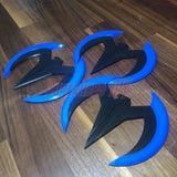 Night Bird Guy Wing Throwie Thing / Wingalingding / Bird logo - Superhero DIY