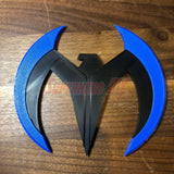 Night Bird Guy Wing Throwie Thing / Wingalingding / Bird logo - Superhero DIY
