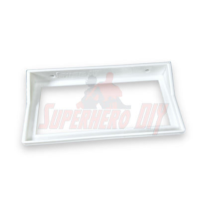 Floating shelf for Funko Pop 3-pack, specifically designed for 9"W x 4.25"D boxes, sturdy and stylish display.