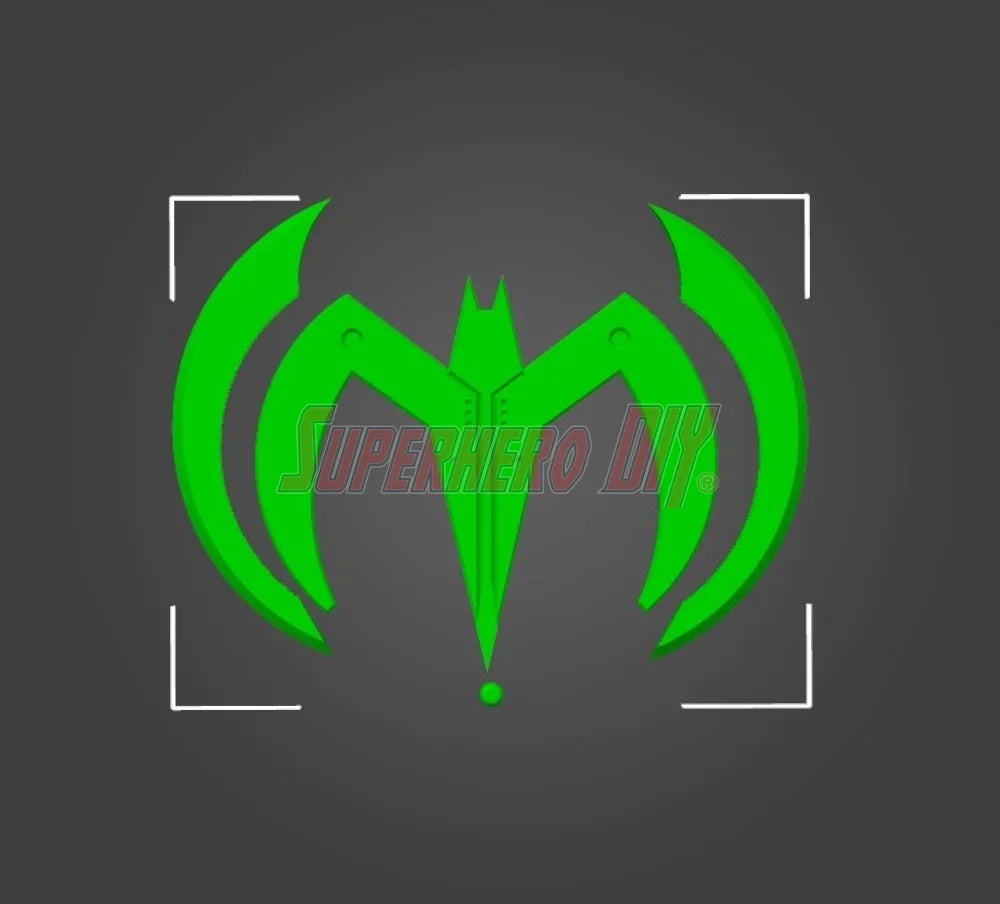 3D-printable Beyond Batarang STL file for digital download and 3D printing, ideal for cosplay and collectible props.