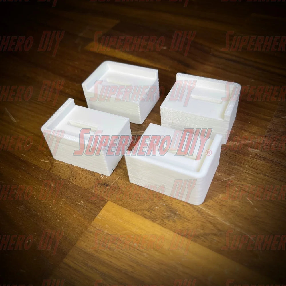 XBOX RISER STAND 4PK4-PACK Riser Feet for XBox Series S | Keep your new XBOX Series S cool with these riser stands! Airflow feet for XBOX - Superhero DIY