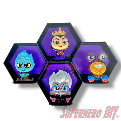 4-CELL Honeycomb Wall Display for Disney Doorables - Superhero DIY