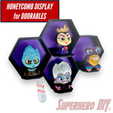 4-CELL Honeycomb Wall Display for Disney Doorables - Superhero DIY