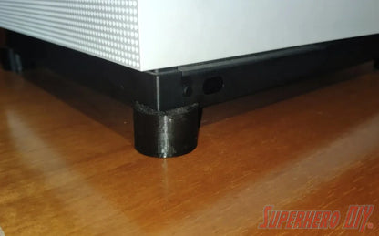 4-PACK Riser Feet for XBox One or Xbox One S | Keep your XBOX One cool with these riser stands! | Airflow feet for XBOX - Superhero DIY