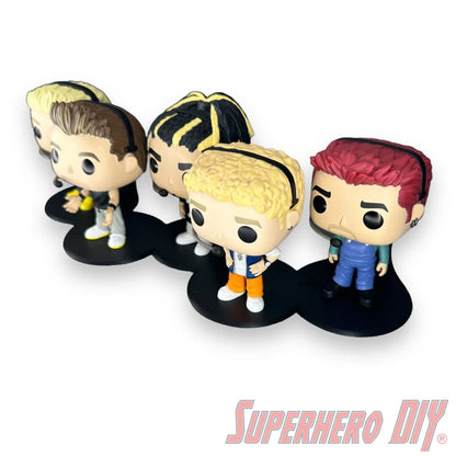 5-POP Floating Shelf for 5 Funko Pops | Fits Funko 5-PACKs for out-of-box display - Superhero DIY