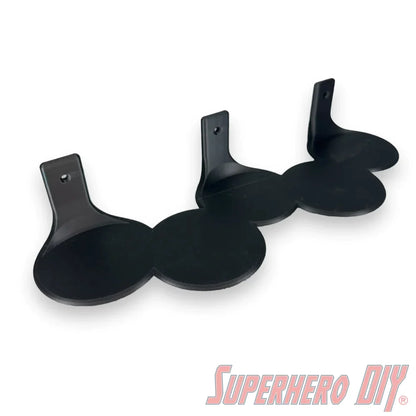 5-POP Floating Shelf for 5 Funko Pops | Fits Funko 5-PACKs for out-of-box display - Superhero DIY