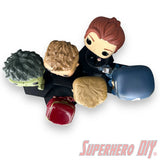 6-Level Hexagon Display Riser for Collectibles - Superhero DIY