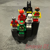 6-Level Hexagon Display Riser for LEGO® Minifigures - Superhero DIY