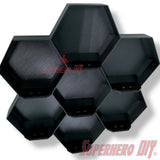 7-CELL Honeycomb Wall Display for LEGO® Minifigures | Organize 7 Minifigs for easy display - Superhero DIY