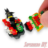 7-Level Honeycomb Display Riser for LEGO® Minifigures - Superhero DIY