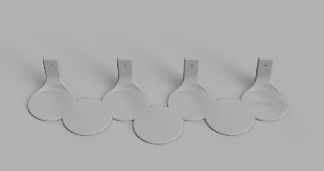 7-POP Floating Shelf for 7 Funko Pops | Fits BTS Butter 7-PACK - Superhero DIY