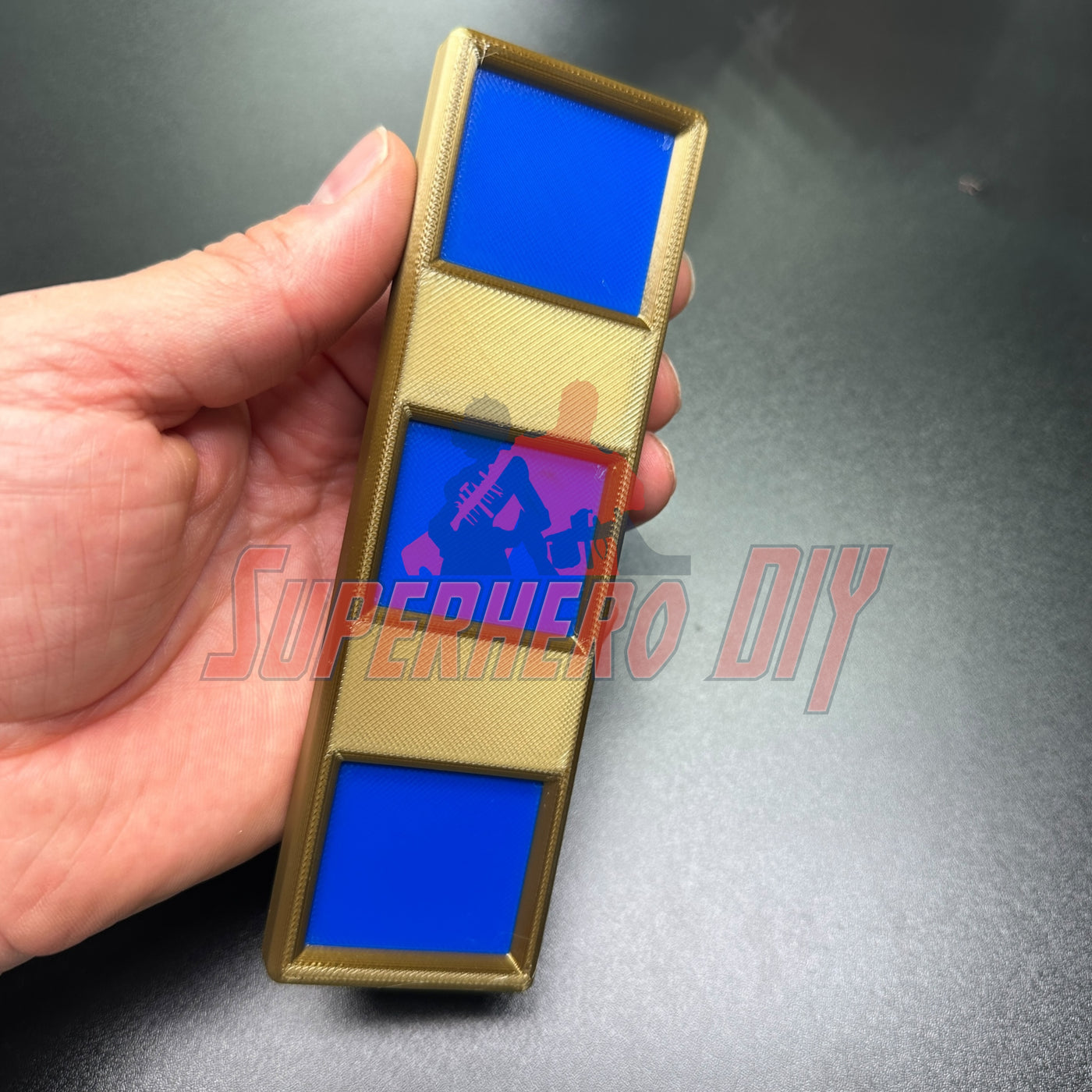 3D-printed US Navy Warrant Officer Rank insignia, multiple sizes available, perfect for walls with USN CWO rank displays