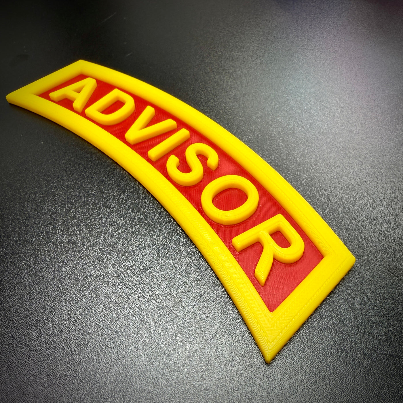 Army Combat Advisor Tab Wall Display, SFAB Tab, 4 to 15 Inch Sizes