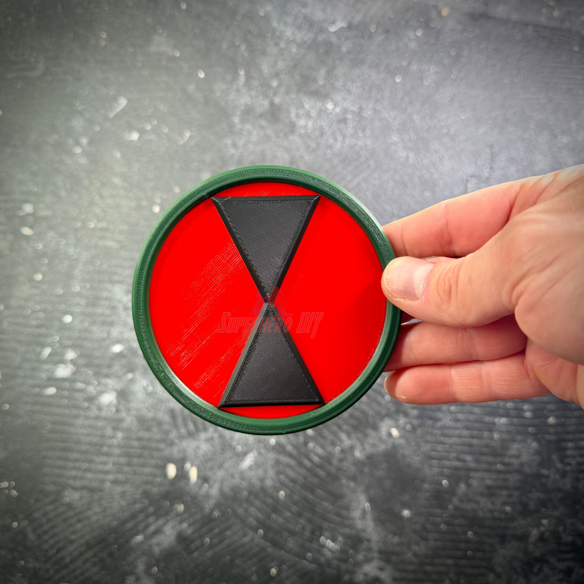 7th Infantry Division insignia display, offered in heights from 4 to 12 inches