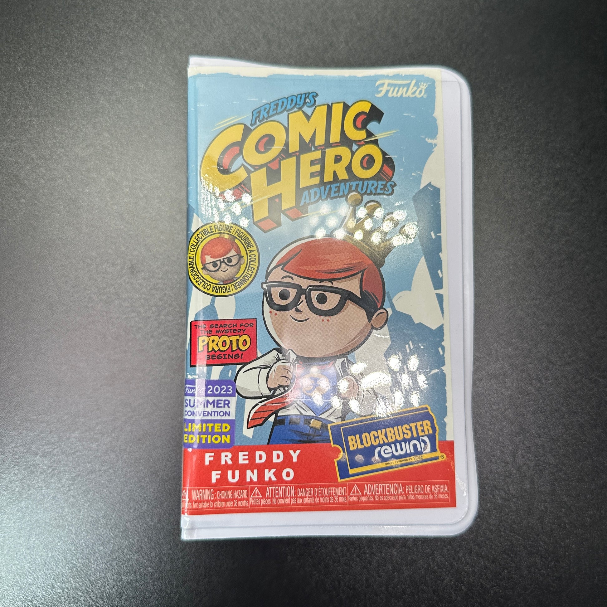 Funko Pop Rewind Comic Book Hero Freddy Funko for sale - Superhero DIY