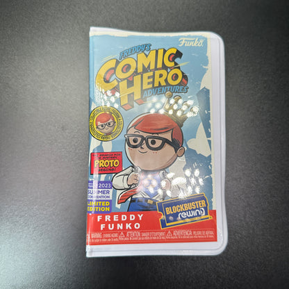 Funko Pop Rewind Comic Book Hero Freddy Funko for sale - Superhero DIY