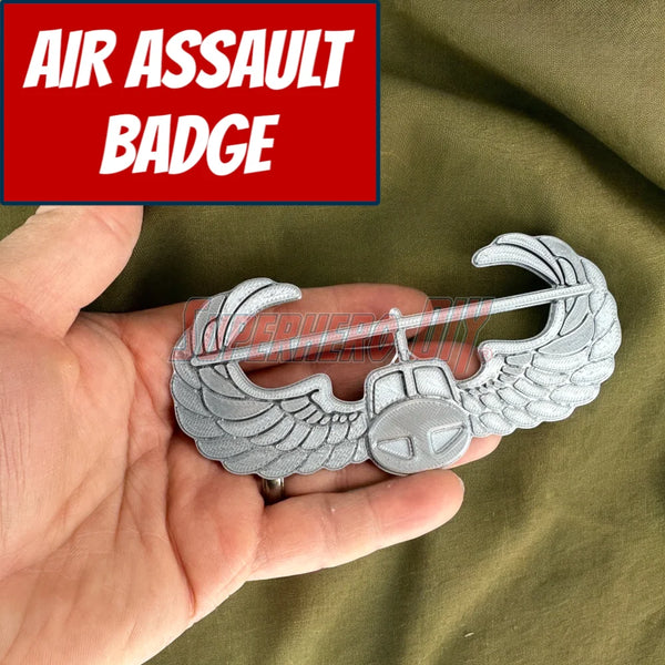 Air Assault Badge | Multiple sizes available - Superhero DIY
