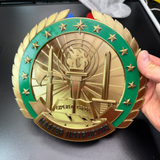 Army Instructor Badge Display Insignia | Multiple Sizes for Shadow Box or Wall