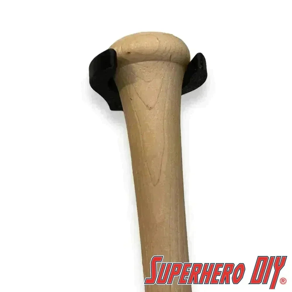 Baseball Bat Holder Wall Mount | Floating Shelf for Baseball Bat Storage or Display - Superhero DIY